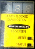 Banner SLSR14-900Q8 EZ-Screen Safety Light Curtain Defined Area 900mm