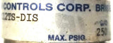 Whitman P117G-25H-C12TS-DIS Adjustable Pressure Switch 57878-02/96 S/O 250