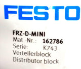 Festo FRZ-D-MINI Distributor Block 162786
