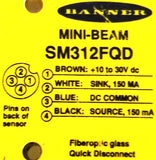 Banner SM312FQD Mini-Beam Sensor