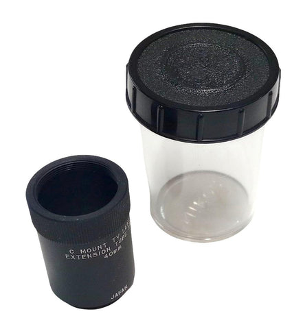 Nikon C Mount TV Lens Extension Tube Set 40mm