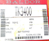 Baldor TK3400 Mounting Kit 4WT Spec 32-589A2