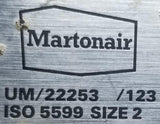 Martonair UM/22253/123 Solenoid Valve Size 2 ISO 5599 2-16bar