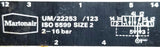 Martonair UM/22253/123 Solenoid Valve Size 2 ISO 5599 2-16bar