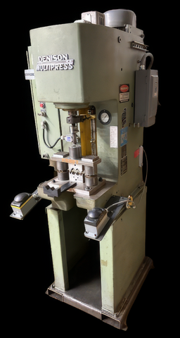 Denison Multipress 6 Ton Hydraulic Press 5 HP 10" Stroke 2.75" Bore R065LC204FSD