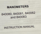 Sper Scientific 840081 Manometer