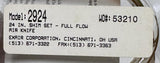 Exair 2924 24" Air Knife Full Flow Shim Set