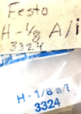 Festo H-1/8 A/i Non Return Valve 3324 (Bag of 2)