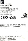 Eurotherm 2404 Temperature Controller 2404#361523 Line 100-240VAC 48-62Hz 16W