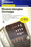 Intermatic ET101C Electronic Time Switch 120VAC 50-60Hz 1P 30A Single Throw SPST