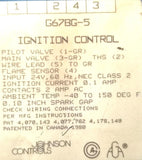 Johnson Controls G67BG-5 Ignition Control Input 24V 60Hz Class 2