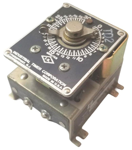 Industrial Timer CSF-30 MIN Adjustable Timer Counter 120V 60Hz 10A 125VA