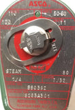 Asco 8263A301 2NC General Purpose Valve 110-120V 50-60Hz 1/4" Pipe 7/32" Orifice