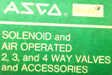 Asco 8263A301 2NC General Purpose Valve 110-120V 50-60Hz 1/4" Pipe 7/32" Orifice