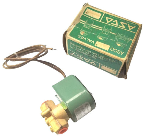 Asco 8263A301 2NC General Purpose Valve 110-120V 50-60Hz 1/4" Pipe 7/32" Orifice