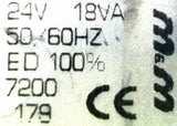 M&M 7200 Solenoid Coil 179 24V 18VA 50-60Hz ED 100%