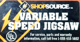 Shopsource Variable Speed Jigsaw