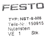 Festo NST-8-M6 Slot Nut