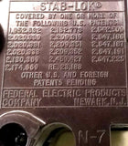 Federal Pacific Stab-Lok 240 Circuit Breaker NAZ40 AS-97 2P 120-240VAC 40A