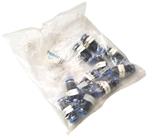 Festo QSS-8 Push-In Bulkhead Connector F9 (Bag of 10)