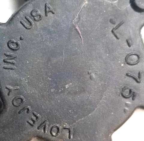 Lovejoy L-075 Rubber Spider Insert (Lot of 2)