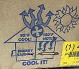 Broan 4C671A Gable Mount Powered Attic Ventilator Fan Exhaust 15"