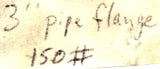Unbranded A395 Pipe Flange 3" 150 B16 E23