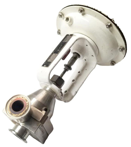 Burkert 32-84081SA Sanitary Control Valve Range 5-15psi Body 150 8Cv