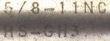 H.W. 5/8-11 NC Tap HS-GH3 26058 (Lot of 3)