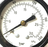 Marshalltown G 28096 Gauge 0-30psi 0-200KPa