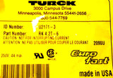 Turck RK4.2T-6 Single Ended Cordset Cable 250V 4A Max U2171-3
