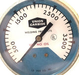Union Carbide Oxweld R-21101 Gas Regulator CGA-580 77B2 W/ Two Gauges