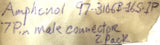 Amphenol 97-3106B-16S-1P Circular Connectors 7 Pin Size 16 0345 (Bag of 2)