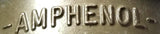 Amphenol 97-3106B-16S-1P Circular Connectors 7 Pin Size 16 0345 (Bag of 2)