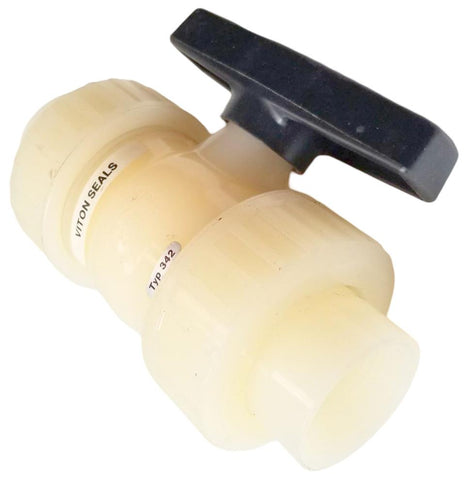 George Fischer 342 ND10 NW25 DA32 Union End Ball Valve 1" No Box
