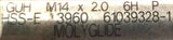Molyglide M14 x 2.0 Tap 6H P HSS-E 3960 61039328-1