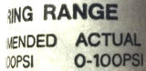 Fisher Controls 67R-208 Pressure Regulator 0-100psi
