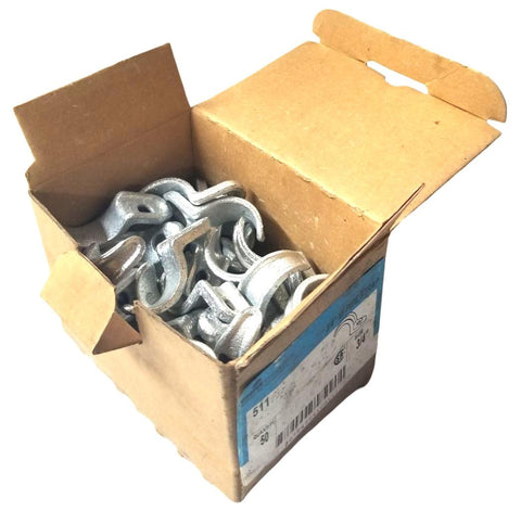 Cooper Crouse-Hinds 511 MI Pipe Conduit Strap 3/4" (Lot of 50)