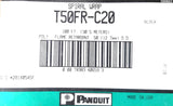 Panduit T50FR-C20 Flame Retardant Spiral Wrap Poly Black Incomplete Roll