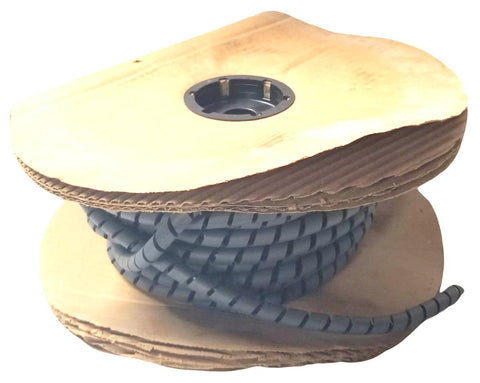 Panduit T50FR-C20 Flame Retardant Spiral Wrap Poly Black Incomplete Roll
