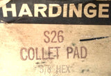 Harding S26 Collet Pad 5/8" Hex A-D