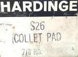 Harding S26 Collet Pad 7/8" RD A-D