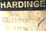 Harding S26 Collet Pad 1-1/4" SQ A-D