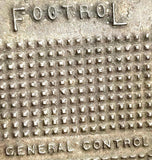 General Control Footrol MC 13 Foot Switch 15-20A 110-220VAC