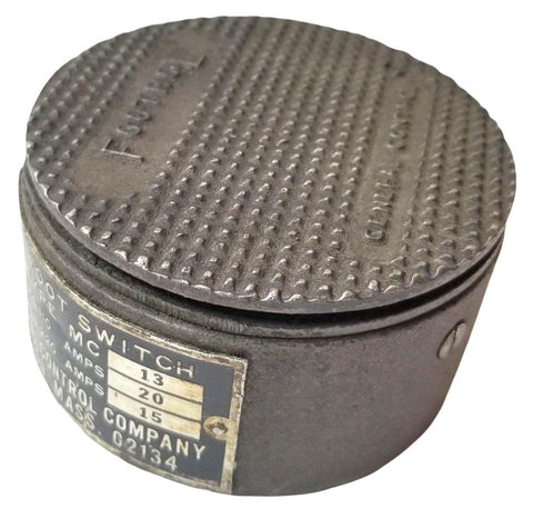 General Control Footrol MC 13 Foot Switch 15-20A 110-220VAC