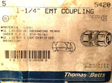 Thomas & Betts 5420 EMT Contuit Coupling (Box of 5) 1-1/4"