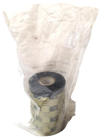 Zebra 05586BK11045 Wax Resin Ribbon Black 110mm x 450m 4.33" x 1,476'