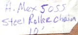 Hi Max 50SS Stainless Steel Roller Chain 1K50SS 300 10'