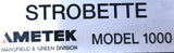 Ametek 1000 Strobette 50-60Hz 115VAC