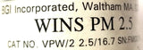 BGI WINS PM 2.5 Monitor Sampler Inlet VP@ / 2 2.5 / 16.7